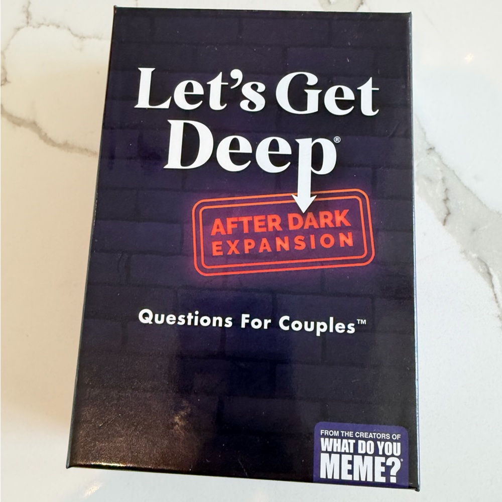 Let's Get Deep After Dark Expansion Card Game